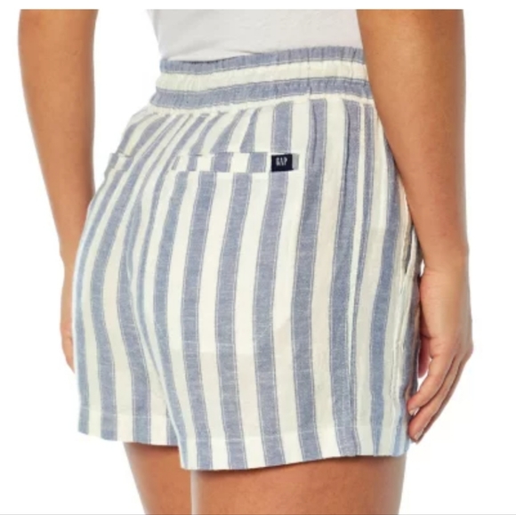 🆕️ Gap Linen Striped Shorts - Picture 2 of 8